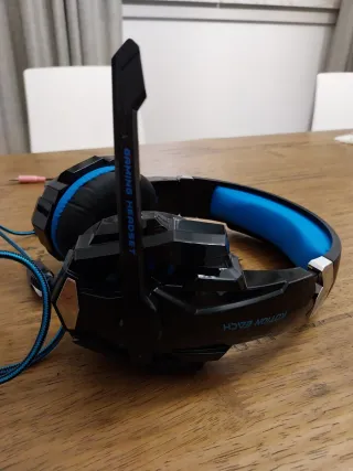 Cuffie Gaming Kotion Each Blu Nere