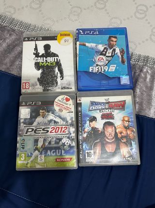 Lote Juegos PS3 y PS4:
