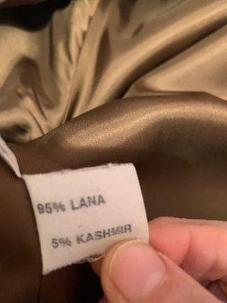 Cappotto vintage da donna in pura lana