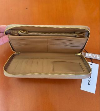 Monedero Bimba y Lola Beige Nueva sin estrenar