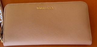 Monedero Bimba y Lola Beige Nueva sin estrenar