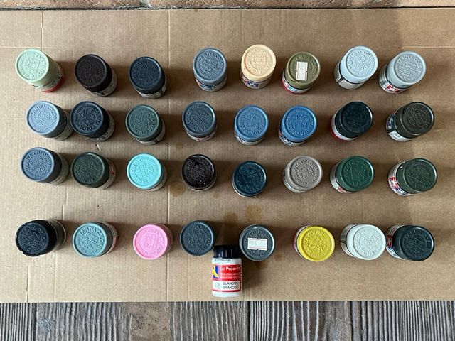 Lote Pinturas Tamiya XF