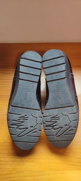 Zapatos negros de plataforma