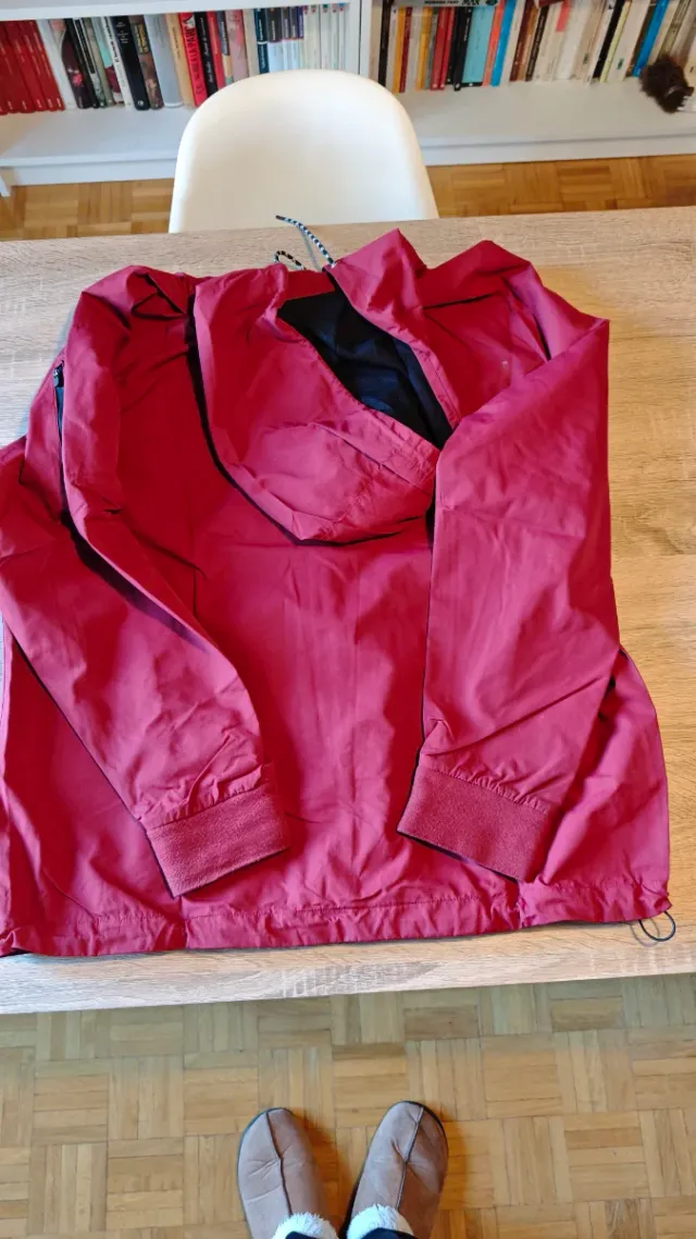 Chaqueta Cortavientos Bomber Hurley Burdeos XL