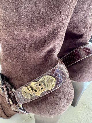 Stivali Norma J Baker marroni donna