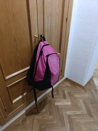 Mochila Puma Rosa y Negra