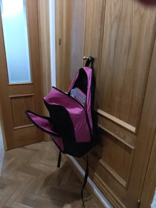 Mochila Puma Rosa y Negra