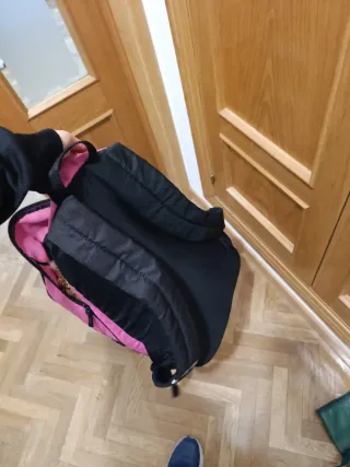 Mochila Puma Rosa y Negra