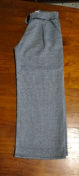 Calças menina 8 anos xadrez