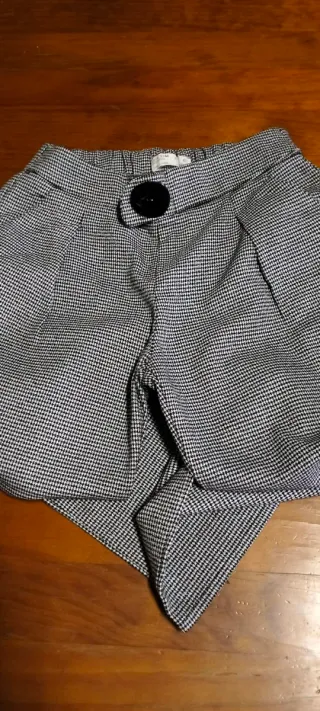 Calças menina 8 anos xadrez