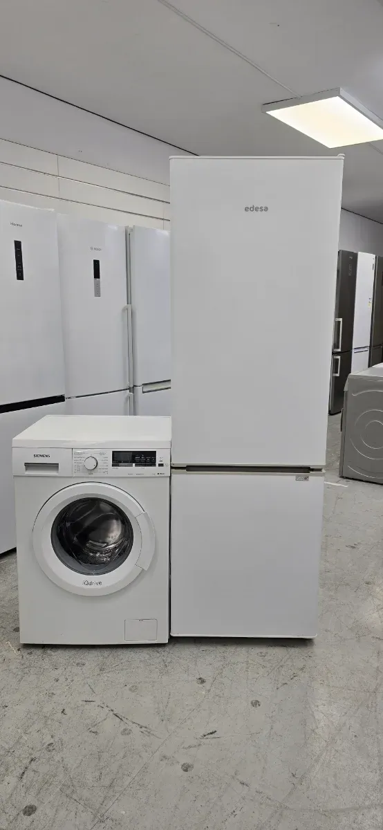 Pack Frigorífico y Lavadora Blanca