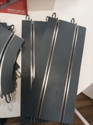 Envío 5 Rectas grandes Powerline scalextric