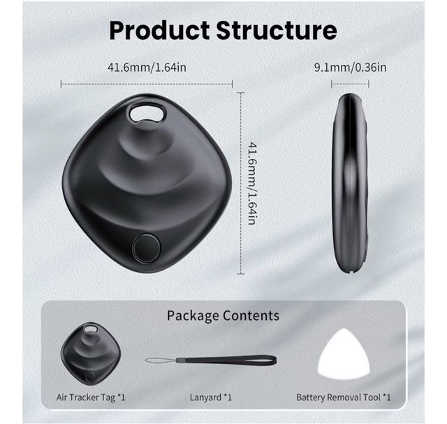 Localizador tipo AirTag Apple