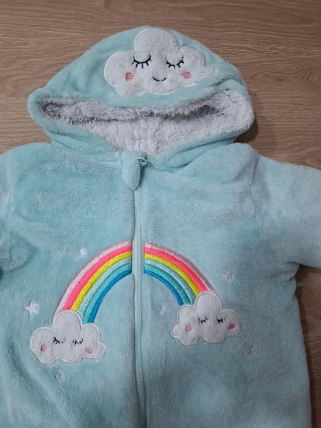 Pijama Enterizo Niña 5-6 Años Arcoíris