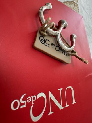 Anillo UNO de 50 con perla