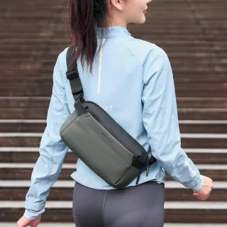 Bolso bandolera gris