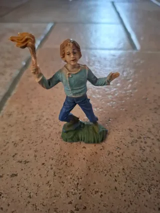 18 statuine presepe Nardi 7/8cm Made in Italy