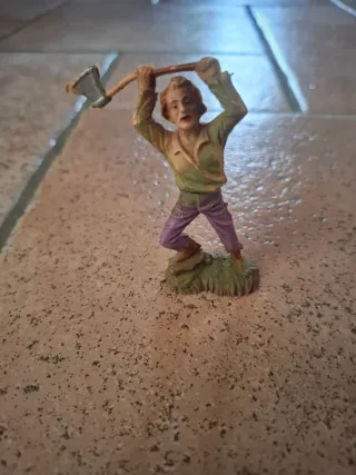 18 statuine presepe Nardi 7/8cm Made in Italy