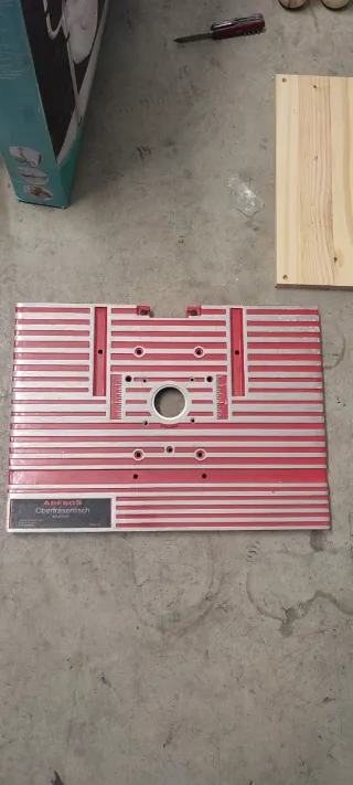 AREBOS Oberfräsentisch