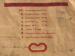 Sobre Scalextric TC600