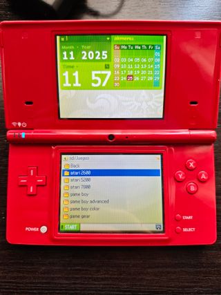 Nintendo DSi con juegos