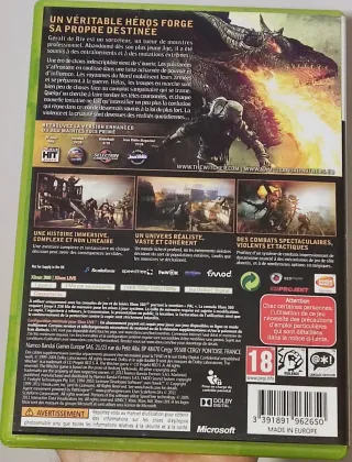 The Witcher 2: Assassins of Kings Xbox 360 Enhanced Edition con mappa e dischi