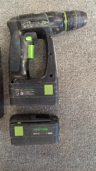 Taladro Festool + Cargador + 2 Baterías