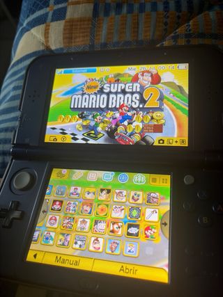 Nintendo new 3 ds xl + 500 juegos descargados