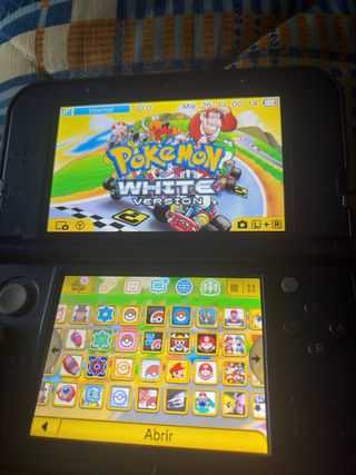 Nintendo new 3 ds xl + 500 juegos descargados