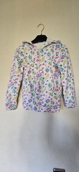 Sudadera niña floral