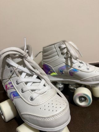Patines niña talla 30 blancos