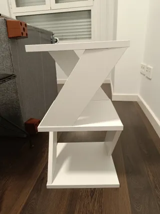 Mueble auxiliar blanco madera