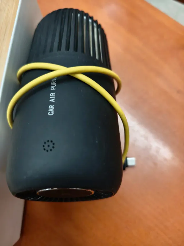 Purificador Aire por USB Negro con función de leds