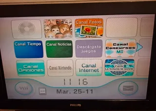 NINTENDO WII BLANCA NEGOCIABLE