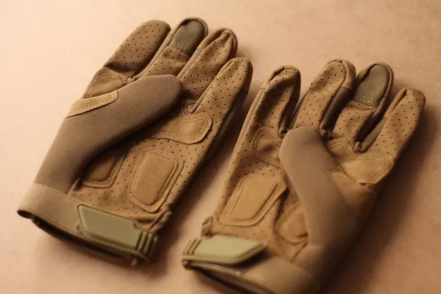 Guantes tácticos Airsoft Marrones/Verdes
