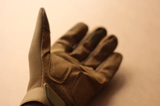 Guantes tácticos Airsoft Marrones/Verdes
