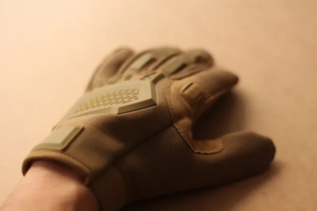 Guantes tácticos Airsoft Marrones/Verdes