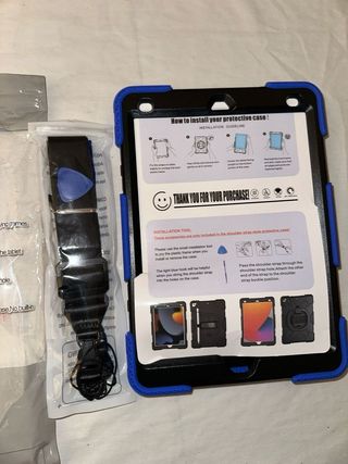 Funda Anticaída Azul Ipad 10.2 .Nuevo