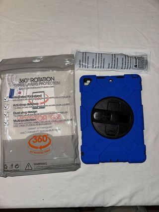 Funda Anticaída Azul Ipad 10.2 .Nuevo