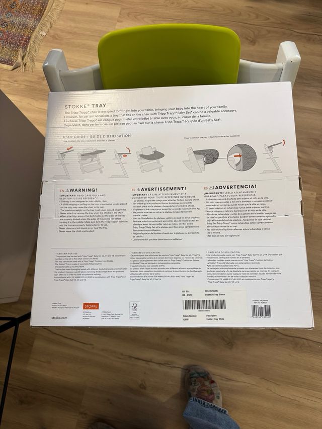 Bandeja Stokke Tripp Trapp Blanca