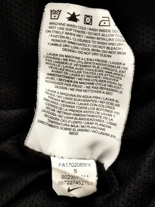 Chaqueta Nike Windrunner GX 1 - Negra/Roja Talla S