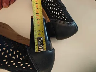 Zapatos tacón mujer azul marino