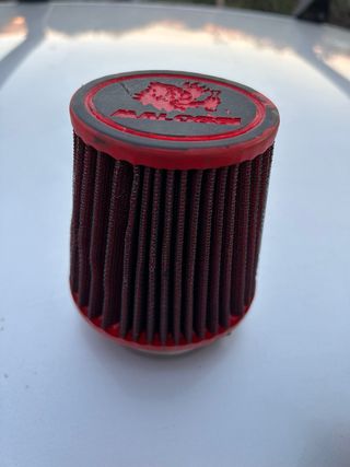 Filtro Cónico Malossi Rojo e18 largo