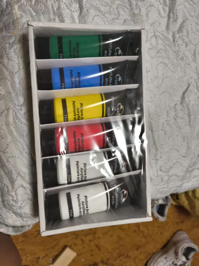 Set di 6 Pitture Acriliche CREDIT 75ml