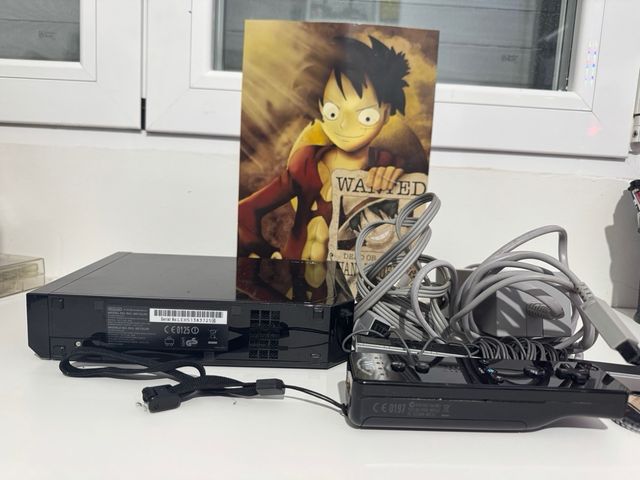 Nintendo Wii Negra Completa