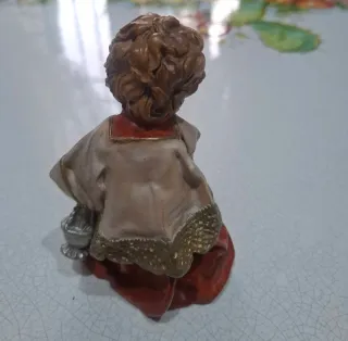 2 Statuine Chierichetti Fontanini 70 Made in Italy