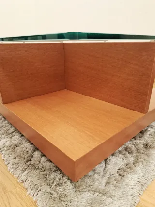 Mesa de centro de madera de cedro