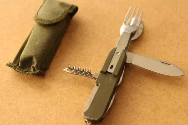 Vajilla multiherramientas.