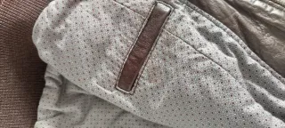 Giubbotto donna in pelle marrone marca ceralacca