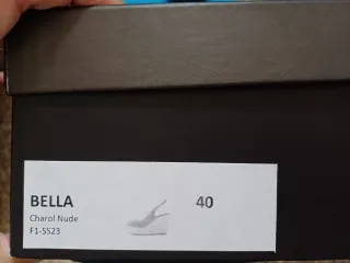 ZAPATOS MUJER CUÑA BELLA CHAROL NUDE 8,5 CM MAS34